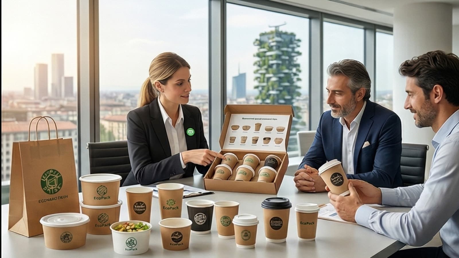 EcoPack-Unterstützung für Lagerware, Muster und personalisierte Verpackungen