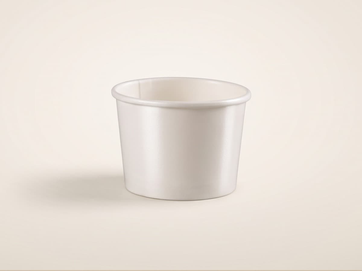 Suppenbecher aus Papier mit doppelter PE-Beschichtung 8 oz COD 8496