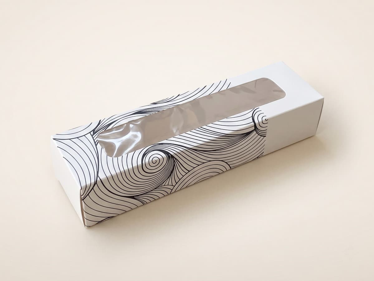 Scatola a cassetto con finestra 25 x 5.8 x 5 cm COD 9349