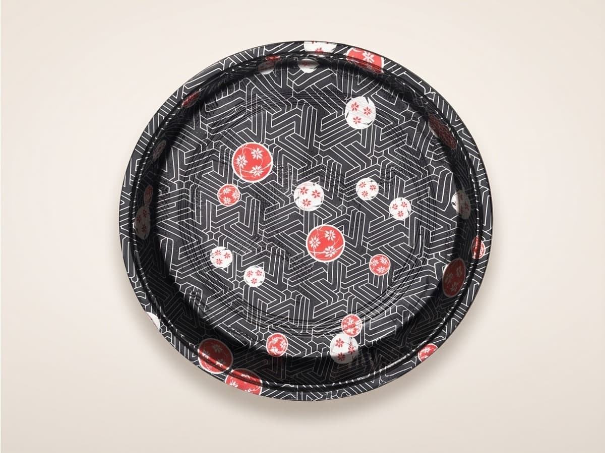 Vassoio per sushi in PET EC-28 COD 7987