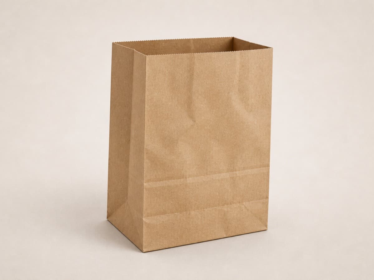Sacchetto in carta kraft senza manici 22 x 16 x 30 COD 7666