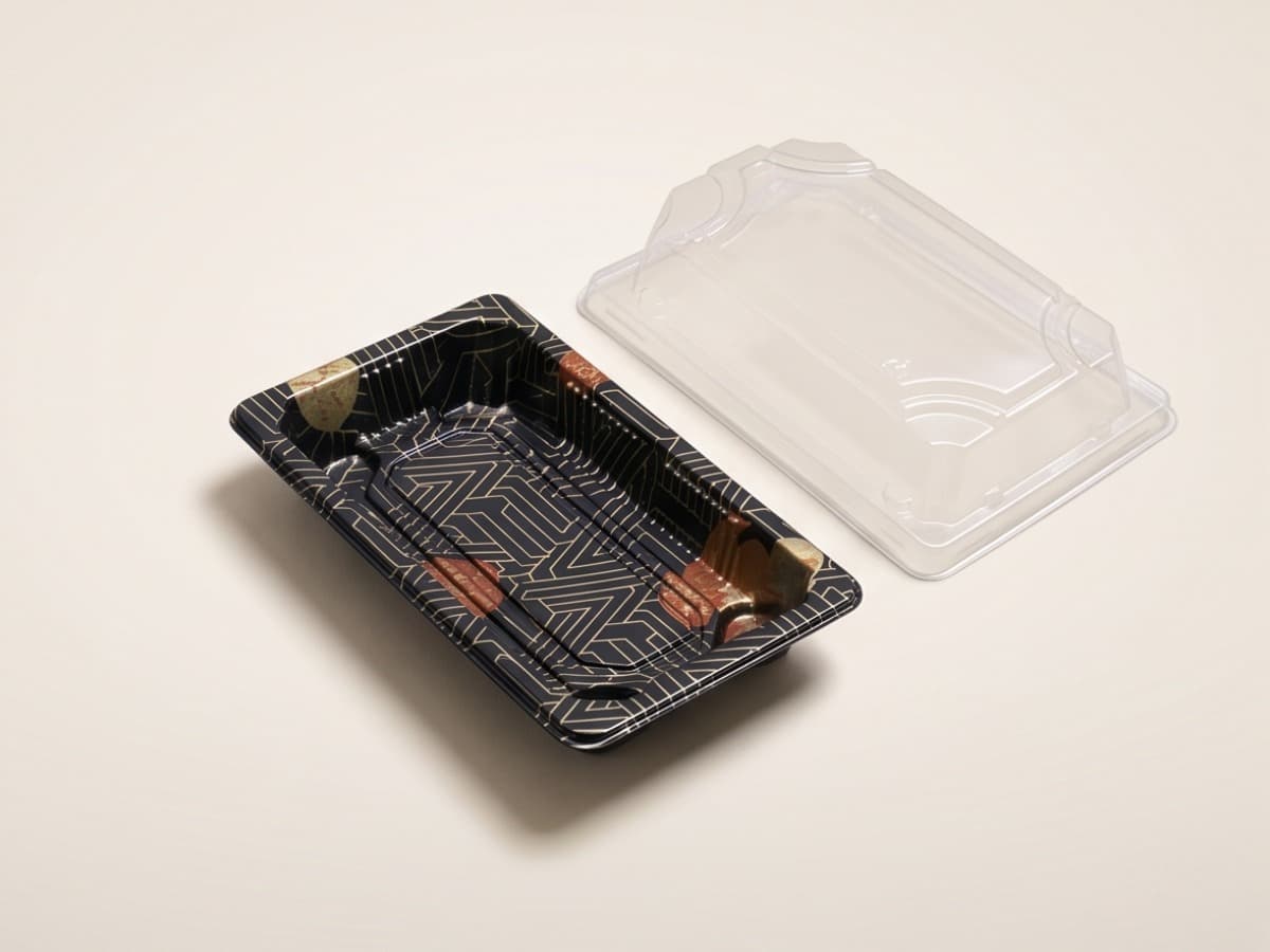 Box per sushi in PET EC-00 COD 7918